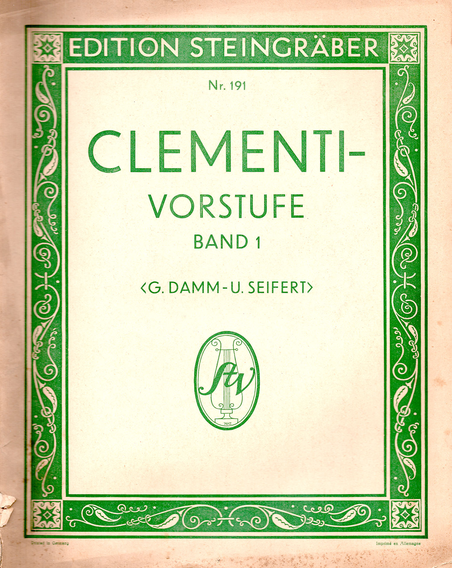 CLEMENTI - VORSTUFE, Band 1 - Themar, Lotti